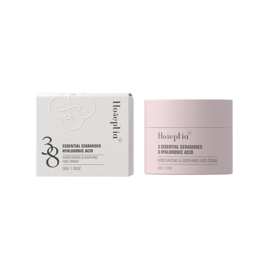 HOSEPTIA Hydrating Face Cream - Luxury moisturizer for all skin types with anti-aging benefits
